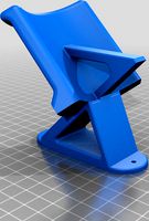 Head Phone Holder for slanted wall by nagthas