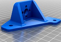 Anycubic Mega Zero 2nd Z Leadscrew Mount by 1CM69