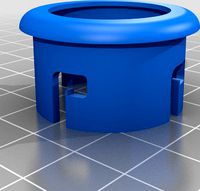 Carcasa boton pulsador 12x12 by colinosoft