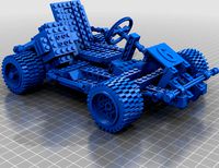 Lego Technic Go-Kart 1980 (8842) by MyNameJef