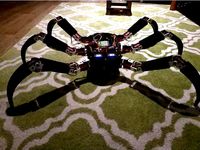 PIRANTULA - A powerful hexapod / spider by vodzurk