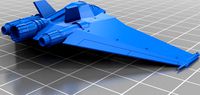 Stargate SG1 F-302 fighter by ProfAdam