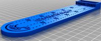 Half Size Cribbage Board V2 by jkills