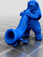 Ewok Alphorn (star wars legion scale) by McAnultyMiniatures