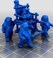Chief Chirpa's Retinue (star wars legion scale) by McAnultyMiniatures