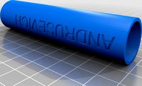Tin whistle (irish flute) by Andrusevich