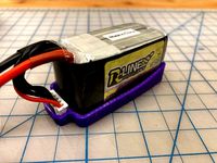 850mah 4s LiPo Battery Skid Pad by notlion