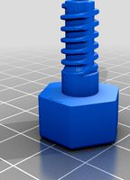 Toy Bolt for Take Apart Build & Play Vehicles by vaderag