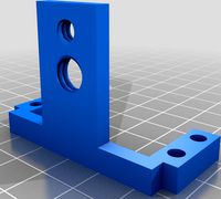 Servo mount holder connector for tripod by machinaex