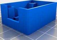 Anycubic i3 Mega (Mega-S) case for USB-step-down-converter by henniero