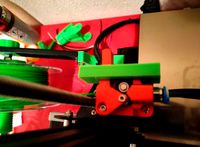 Adaptador ender 3 pro extrusor doble para imprimir flexible by EQUITY