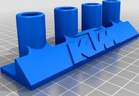 KTM Pencil Holder / 4 holes by r0xmirex