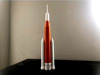 SLS Model Rocket (Estes B-60 Tube) by mshaver
