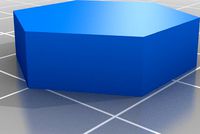 Satisfying Hexagon Remixed for STD 1/4"x1/8" magnets by speedie95