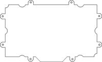 Condenser cover for BOSCH WT46W560, WTW86560, WT44W360 and others by Eekhoofd