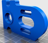 kyosho inferno mp5 mamba monster motor mount by kingdevil