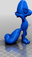 big-tail frog by he3d2016