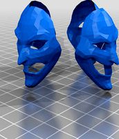 Ozyrmy god masks by jagerjulia