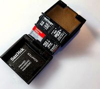 MicroSD Card Case Refined by gohabster