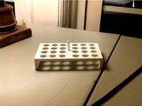 floating tube rack by DownloadableLabs