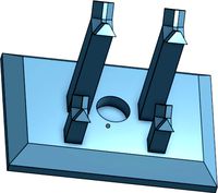 Spoon/Fork holder for 2 by Iouma