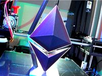 Ethereum magnetic sculpture by tayko_fox