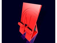 Stand for my mobile phone by Cent_GR