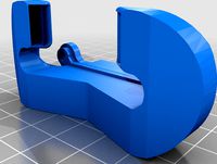 FLSUN Delta Kossel Improved Fan Shroud by CurtisTech