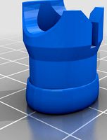 Nerf Mega Bigshock Priming Handle Extension by SomeDingus