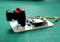 Caddx Loris FPV / HD camera mount by andrewrcnewton