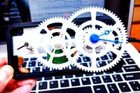 Simple Super Gear Clock by Tokyo_Bird