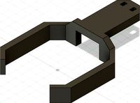 Slim NEMA 17 Extruder Stepper Cable Protector for Direct Drive (Ender 3 V2 / Micro Swiss Direct Drive) by beezischillin