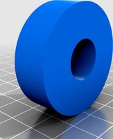 SIMPLE ANYCUBIC MONO X FEETS MOD - FOR HEIGHT INCREASE by JVJV