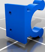 Flashlight holder/ wall mount by Ifreeee