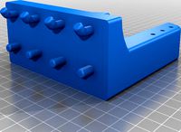 Pegboard Mount for Dillon 550 Toolhead by Buchnerb