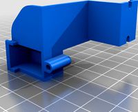 Z Optical Holder Hustle_Designs's Da Vinci PRO E3D V6 Carriage SingleDual Extrusion by applesan
