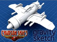 Crimson Skies - Fairchild F611 Brigand by toposolitario