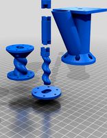 Moineau Paste Extruder Nema17 Stepper ZeroSurface cleanup by usertogo