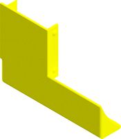 End Cap Wheel GGuard for goBILDA 1120 Series U-Channel - Cougar Bots 14867 by CougarBots_14867