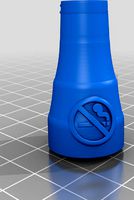 Boundless Tera Vertical Bong Adapter (water pipe universal hose adapter) by Salgadt