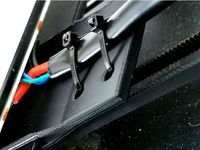 I3 Mega heatbed cable holder by Rangebear