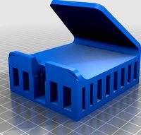 Universal Phone Stand / semi-solid base with charging cable channel / by rss45746452