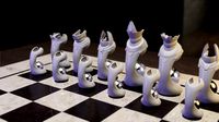 Modern Staunton Chess Set by forger