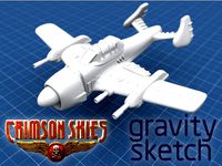 Crimson Skies - McDonnell S1T Sparrow by toposolitario