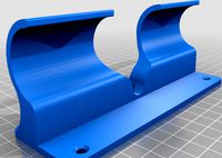 Track Pump Holder by HSkeletorus