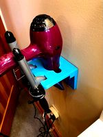 Hairdryer and Curling Iron Shelf by tgc0756