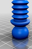 post for sofsys folding desk foot by lexsca