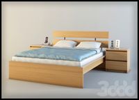 Кровать Ikea ХОПЕН