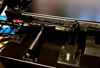 Anycubic Mega S - Hotbed cable guide by sakrebeL