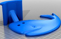 Whale Headphone Holders - wall Mounted by micahjj